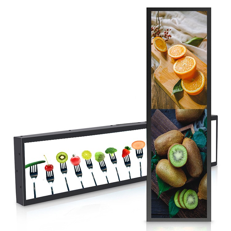 38'' 250nits Indoor Stretched Bar LCD Screen